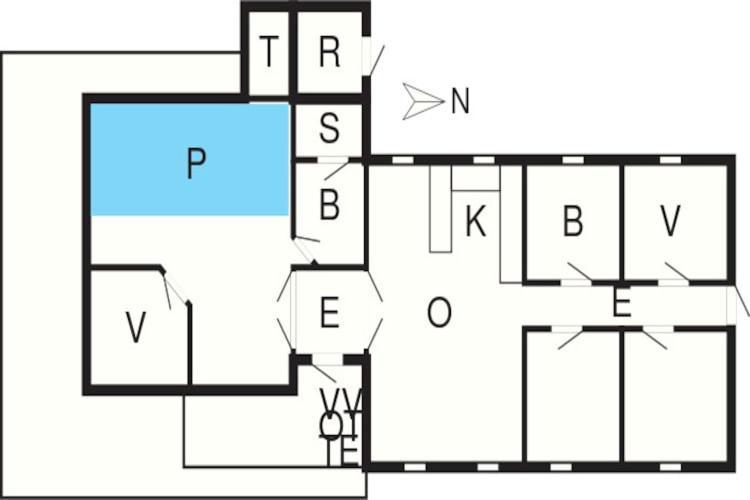 Sonderby  9 Person Holiday Home In Juelsminde מראה חיצוני תמונה